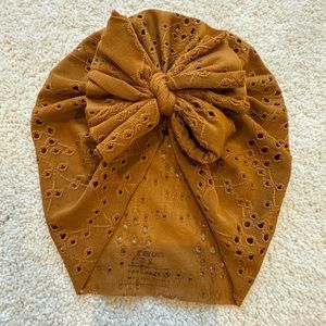 Bunny knots top knot baby headwrap